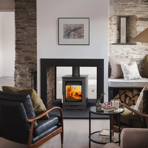 Parkray Aspect 4 Eco Double Sided Wood Burning Stove